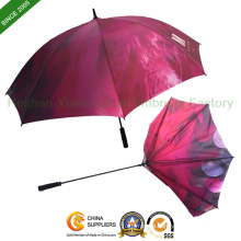 Customized Advertising Golf Umbrella with Full Panel Printing (GOL-0027FC)